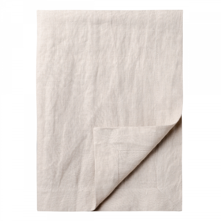 Stoff-Tischläufer 50 x 140 cm Kalk - Gaya Ambiente