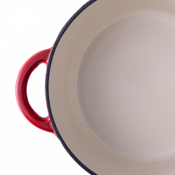 Gusseisentopf emailliert rot ø 20 cm Jupiter Lunasol