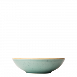 Teller tief 19,5 cm Spiral - Gaya Sand türkis Lunasol