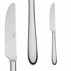 Besteckset 24-tlg. -  Alpha poliert Laser Snow