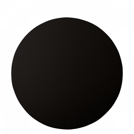 Tischset rund PVC schwarz ø 38 cm Elements Ambiente