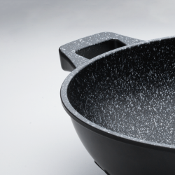Wok Antihaftbeschichtung 32 cm black marble - Basic