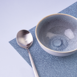 Tischset hellblau 45 x 30 cm - Flow