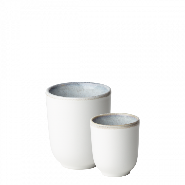 Porzellan Becher Set 8-tlg. - Gaya Atelier Glacial Ice
