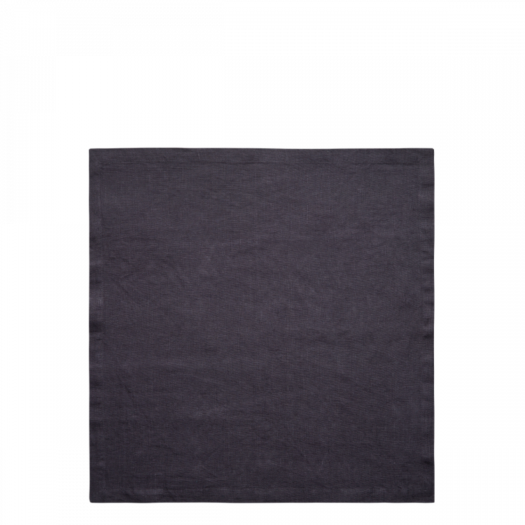 Stoffservietten 50 x 50 cm Anthrazit, 2 Stk. - Gaya Ambiente