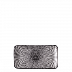 Platte rechteckig 20.3 x 11.2 cm Elements Asia Fire