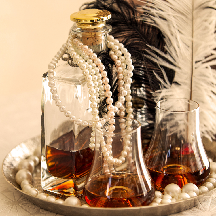 Whiskyglas Wave 240 ml Set 4-tlg. - Univers Glas Lunasol