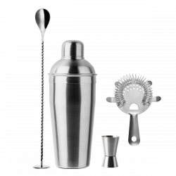 Cocktail Set CNS matt 4-tlg. Basic Bar