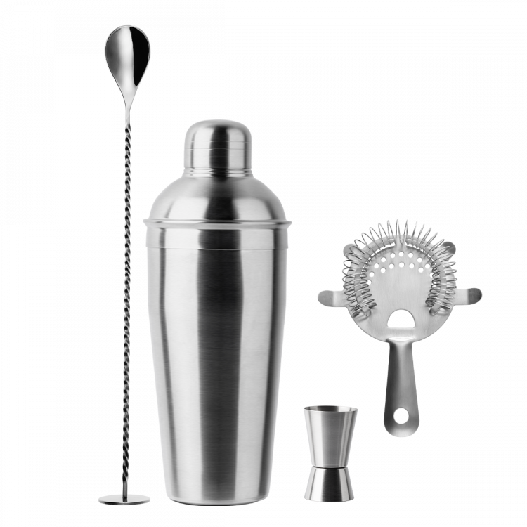 Cocktail Set CNS matt 4-tlg. Basic Bar