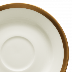 Kaffee-Set 8-tlg. - FLOW Lunasol mit Gold-Rand