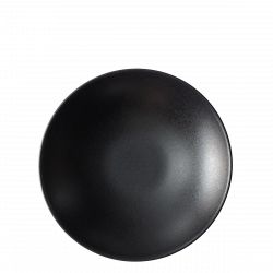 Teller tief 21,5 cm 4 tlg. - Basic black matt
