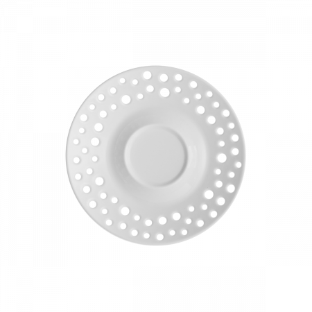 Kaffee-/Tee Untere 15 cm FLOW Perforated weiss