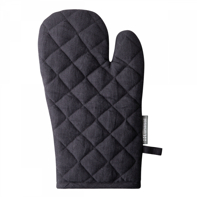 Ofenhandschuh 19 x 32 cm Anthrazit - Gaya Ambiente