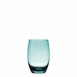 Tumbler Barrel 460 ml türkis Set 6-tlg. Optima Glas Lunasol color