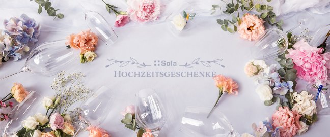 Geschenke für eine Hochzeit oder Hochzeitsgäste gesucht?