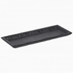 Tablett rechteckig 24,4 x 9,8 cm - Flow