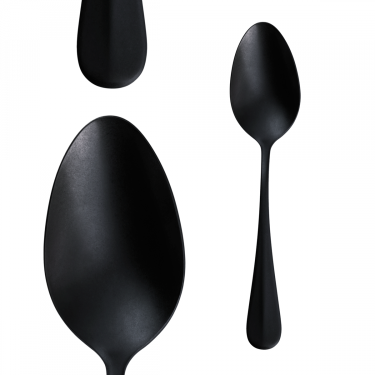 Besteck set 24 tlg. - Baguette Vintage Schwarz