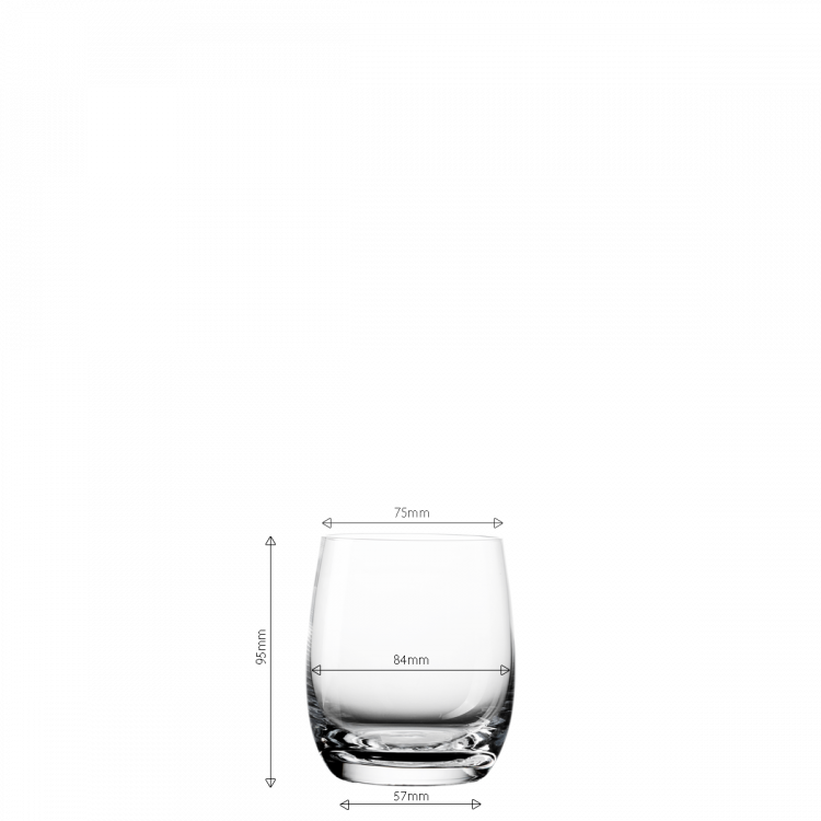 Tumbler 350 ml Set 4-tlg. - Benu Glas Lunasol