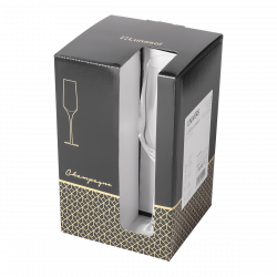 Champagner-Glas 205 ml Set 4-tlg. - Univers Glas Lunasol
