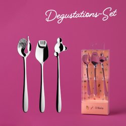 Degustation Besteckset 3-tlg. - Alpha