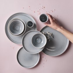 Porzellan Set 16-tlg. - Gaya Atelier Glacial Ice