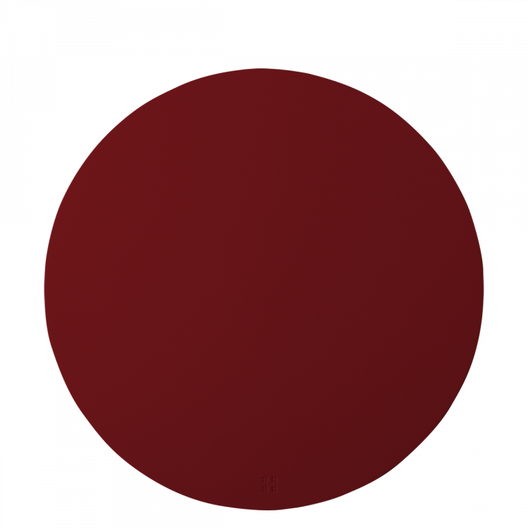 Tischset rund PVC Bordeaux ø 38 cm Elements Ambiente