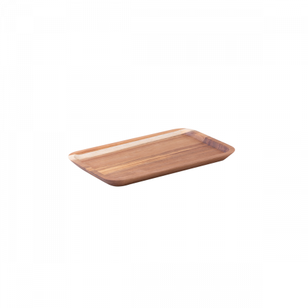 Tablett rechteckig Akazie 30 x 17.5 cm - FLOW Wooden