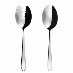 Salatbesteck 2 Stk. - Basic Alpha