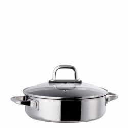 Brat-/Gratinpfanne ø 26 cm, H: 7 cm Saturn Lunasol