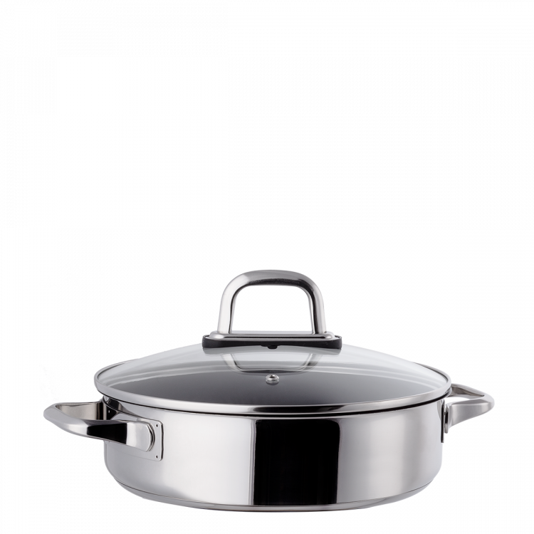 Brat-/Gratinpfanne ø 26 cm, H: 7 cm Saturn Lunasol