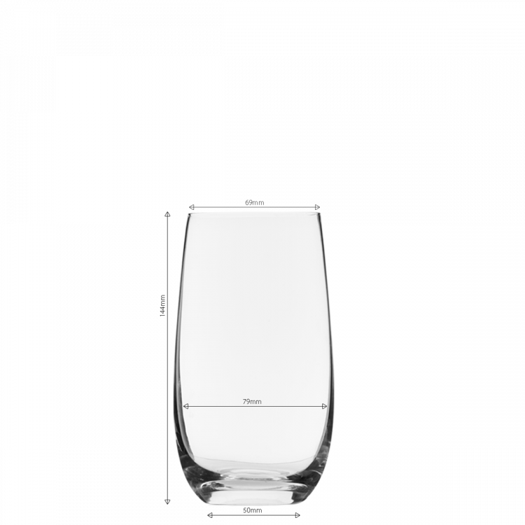 Long Drink 500 ml 4 tlg. - Premium Glas Optima
