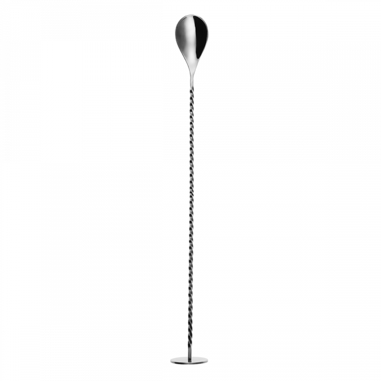 Barlöffel CNS matt 28 cm auf Hängekarton Basic Bar