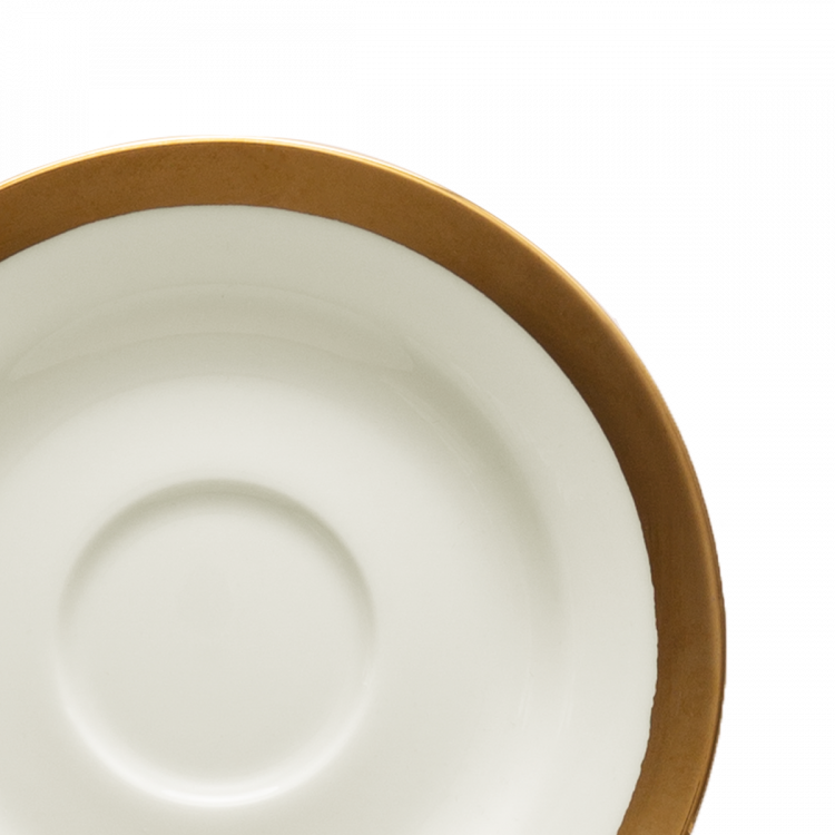 Mocca-Set 8-tlg. - FLOW Lunasol mit Gold-Rand