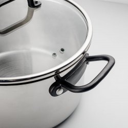 Pfannenset 6-tlg. Orion GAYA Inox mit Profigriffen