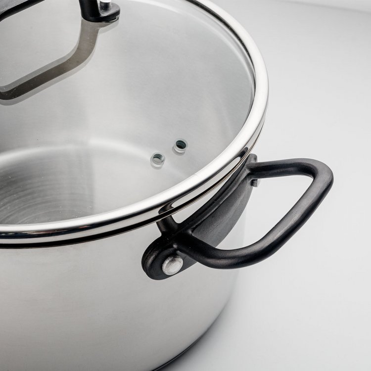 Pfannenset 6-tlg. Orion GAYA Inox mit Profigriffen