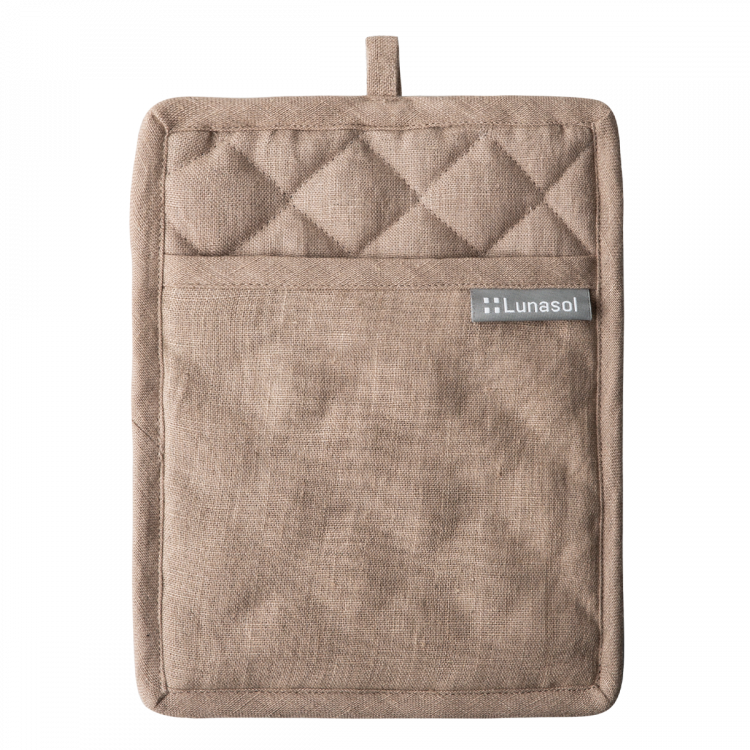 Topflappen 19 x 24 cm Bronze - Gaya Ambiente