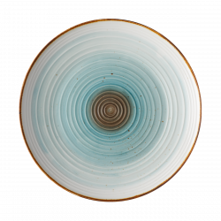 Teller flach Gaya Coupe Spiral Rustico 28 cm