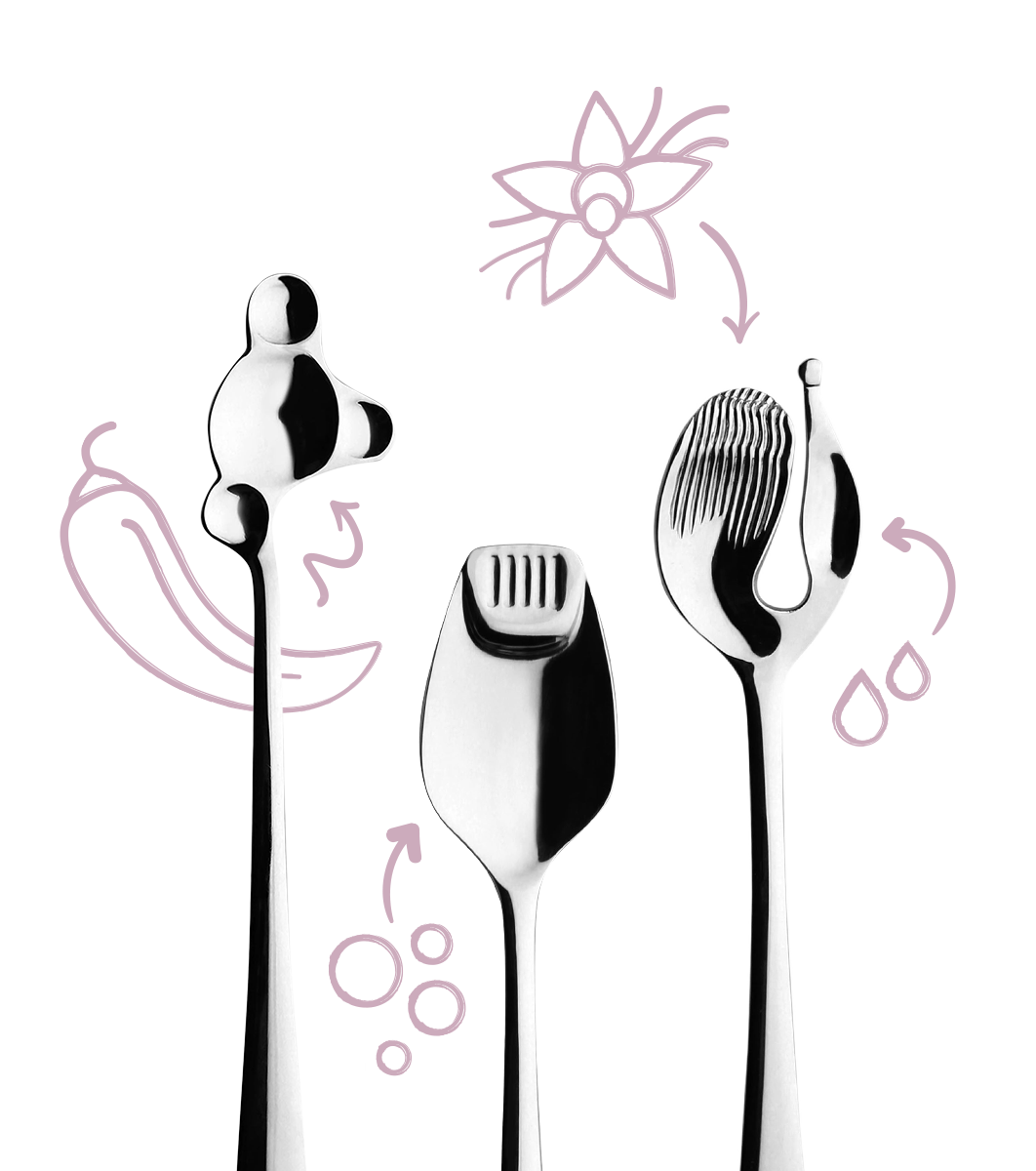 Degustations-Set 3-tlg. – Alpha poliert