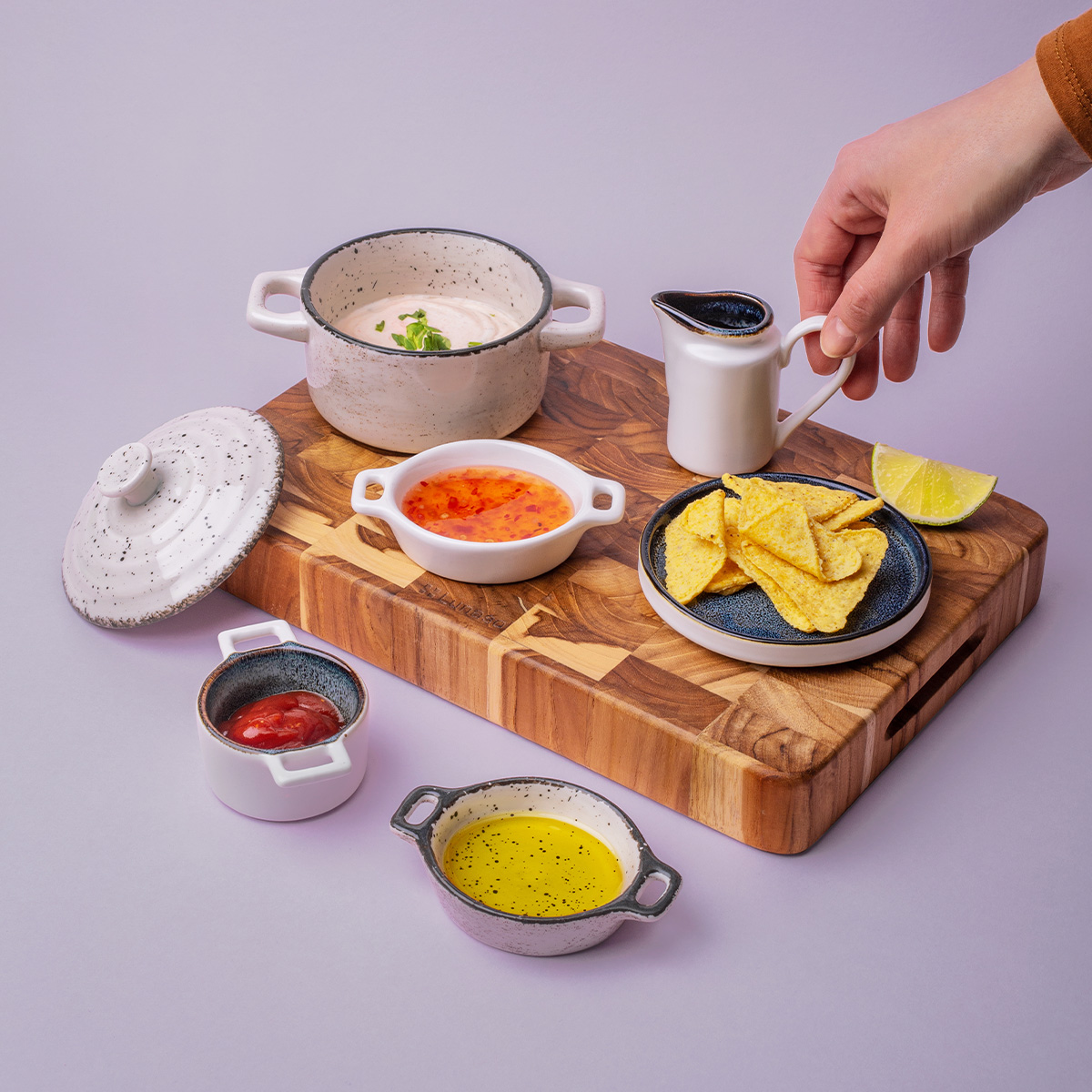 Schalen für Dips